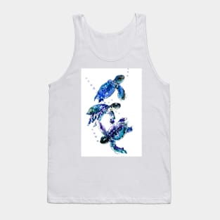 Three Sea Turtles Tank Top